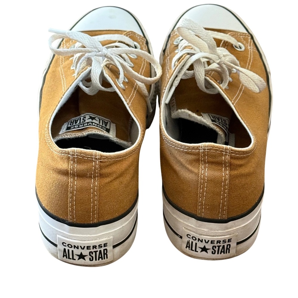 Converse Chuck Taylor All Star Burnt Honey Platform Sneakers Womens 10 Mens 8 - Picture 5 of 7